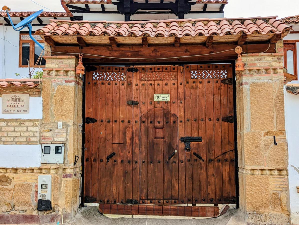 Casa De Huespedes Faletto Villa de Leyva Exterior foto