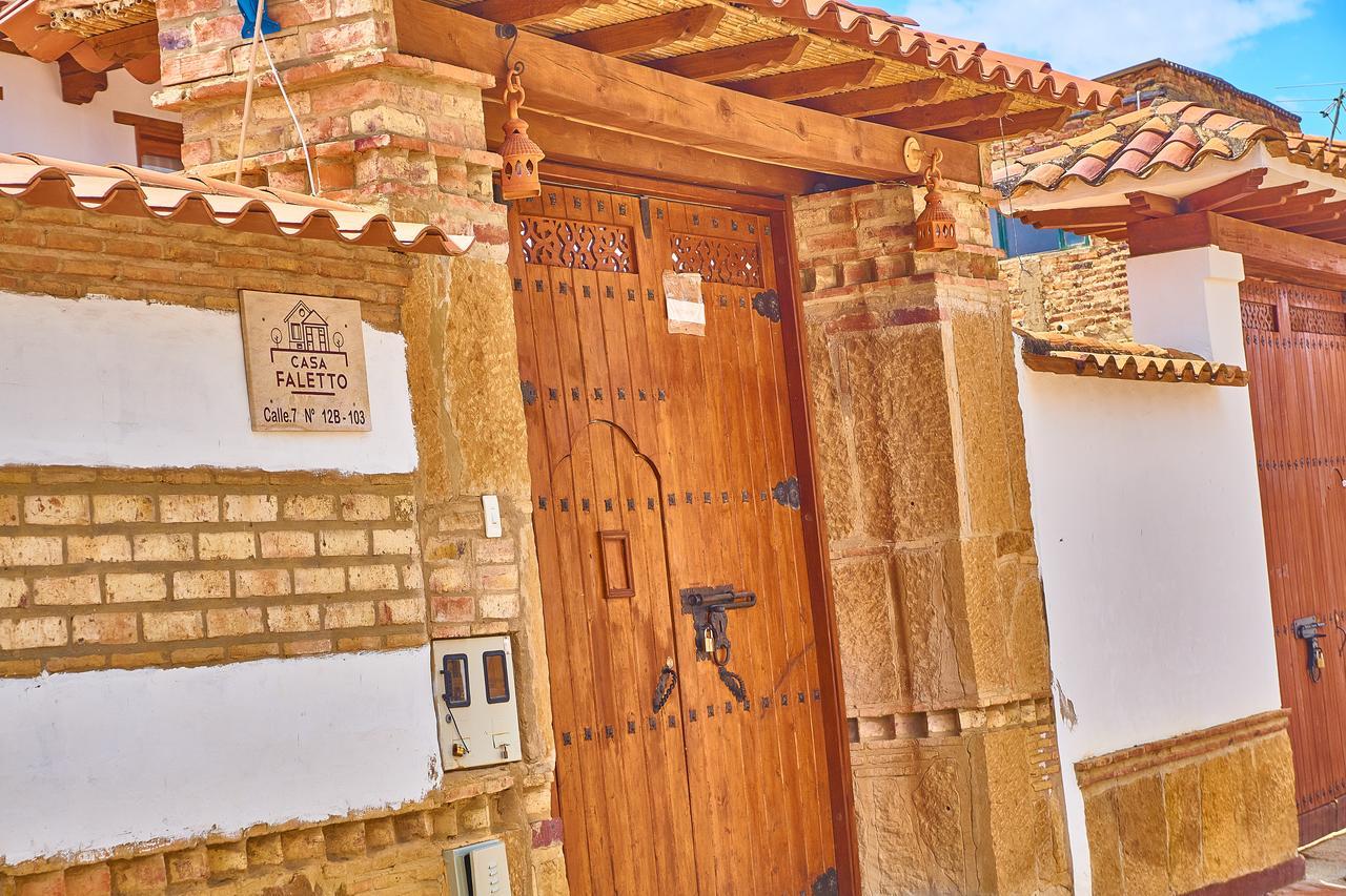 Casa De Huespedes Faletto Villa de Leyva Exterior foto